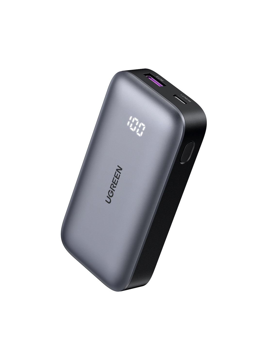 Ugreen 10000mAh Mini Powerbank Quick Charging 30W Grey - Image 1