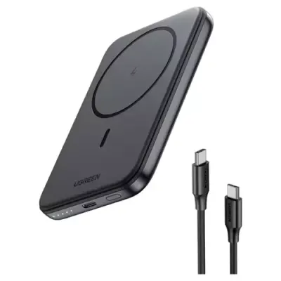 Ugreen 25207 power bank 5000 mAh Wireless charging Black - Thumbnail 2