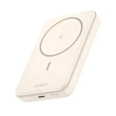 Ugreen 25208 power bank 10000 mAh Wireless charging Beige - Thumbnail 2