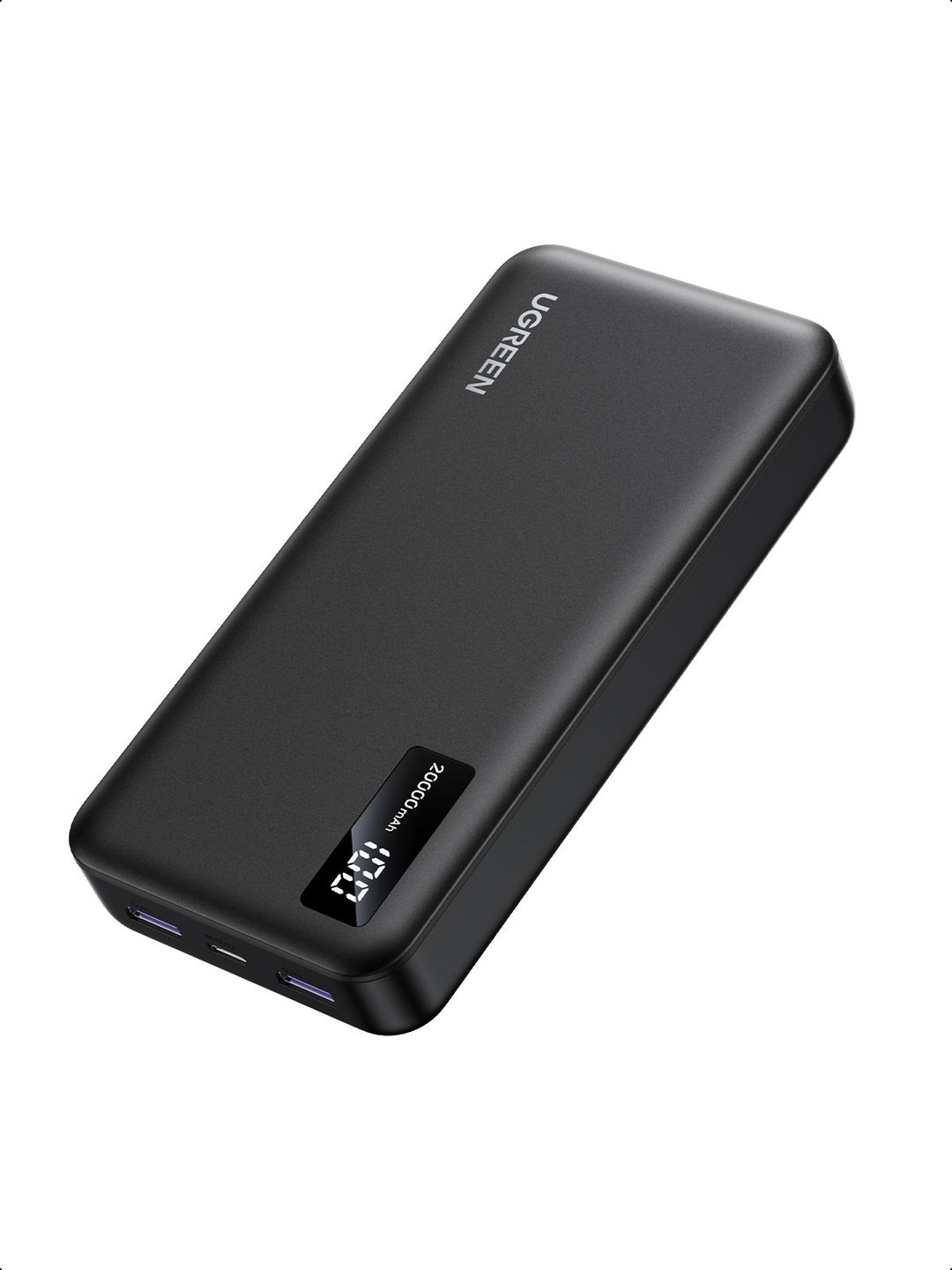 Ugreen 25683 power bank 20000 mAh Black - Image 1