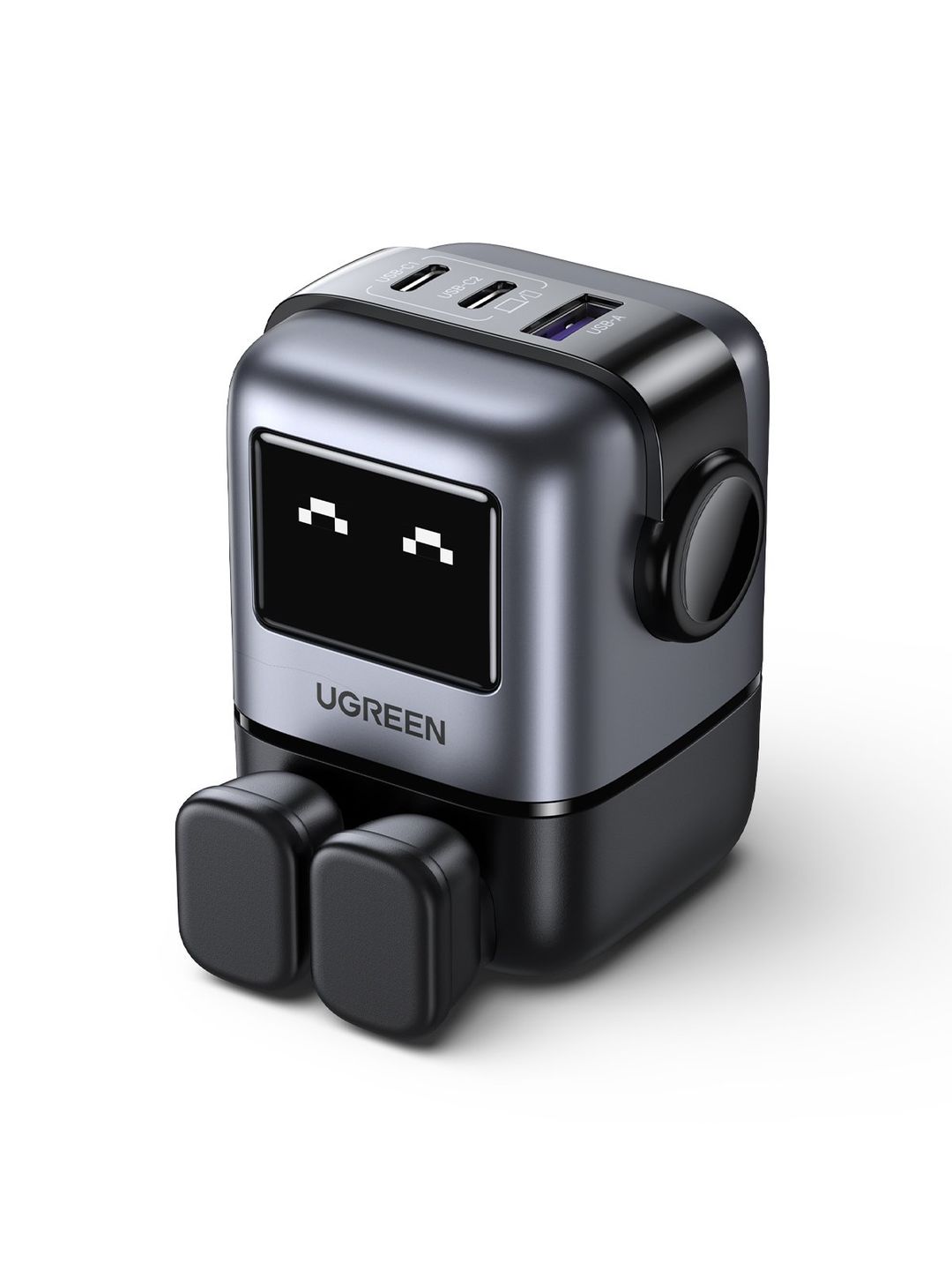 Ugreen USB-A+2C 65W UNO GAN CHARGER Mobile phone, Laptop, Tablet Black AC, USB Indoor - Image 1
