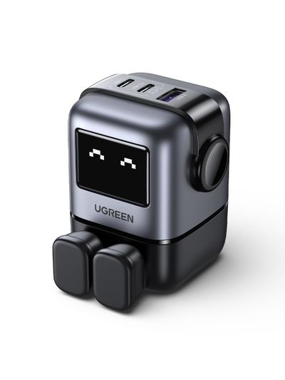 Ugreen USB-A+2C 65W UNO GAN CHARGER Mobile phone, Laptop, Tablet Black AC, USB Indoor