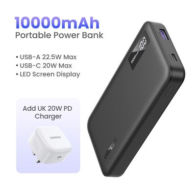 Ugreen 25742 power bank Lithium-Ion (Li-Ion) 10000 mAh Black