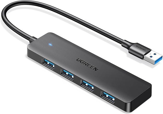 Ugreen USB 3.0 4-PORT HUB USB-A TO 4XUSB Docking USB 3.2 Gen 1 (3.1 Gen 1) Type-A - Image 1