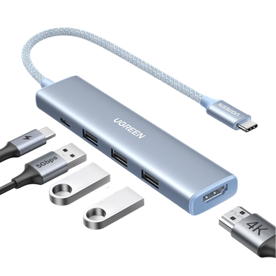 Ugreen Revodok USB Type-C Blue - Thumbnail 2