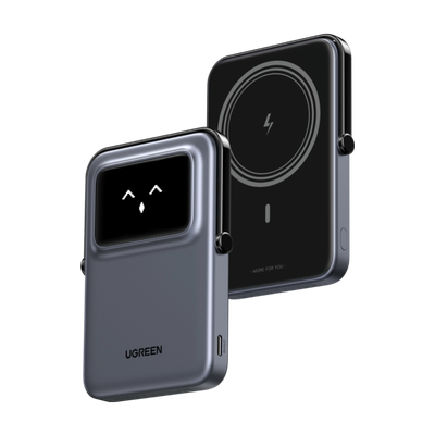 Ugreen 5000MH MAG POWBANK PURPLE 5000 mAh Wireless charging - Thumbnail 2