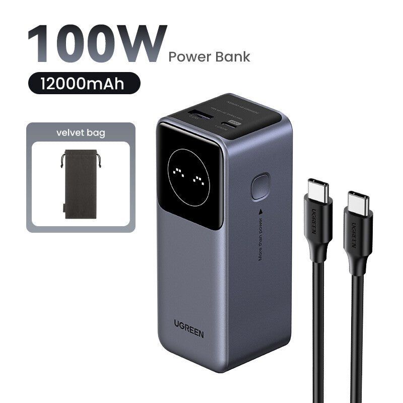 Ugreen 12000mAh 100W Fast Charging Powerbank - Image 1