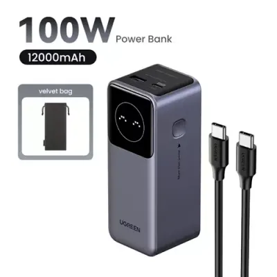 Ugreen 12000mAh 100W Fast Charging Powerbank - Thumbnail 2