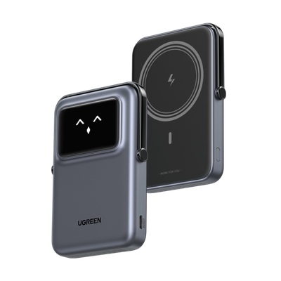 Ugreen UNO 10000 mAh Wireless charging Black - Thumbnail 2