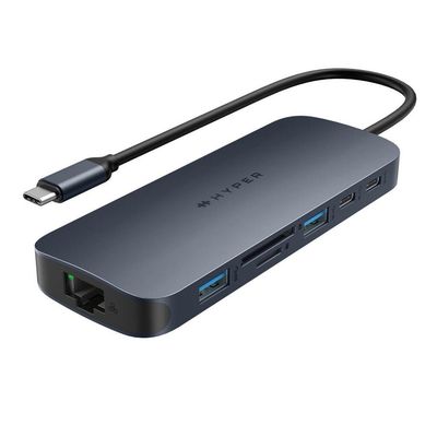 Targus HD4005GL USB 3.2 Gen 2 (3.1 Gen 2) Type-C 140 W 101001000 Mbit/s IEEE 802.3 IEEE 802.3ab IEEE 802.3u Blue MicroSD (TransFlash) SD