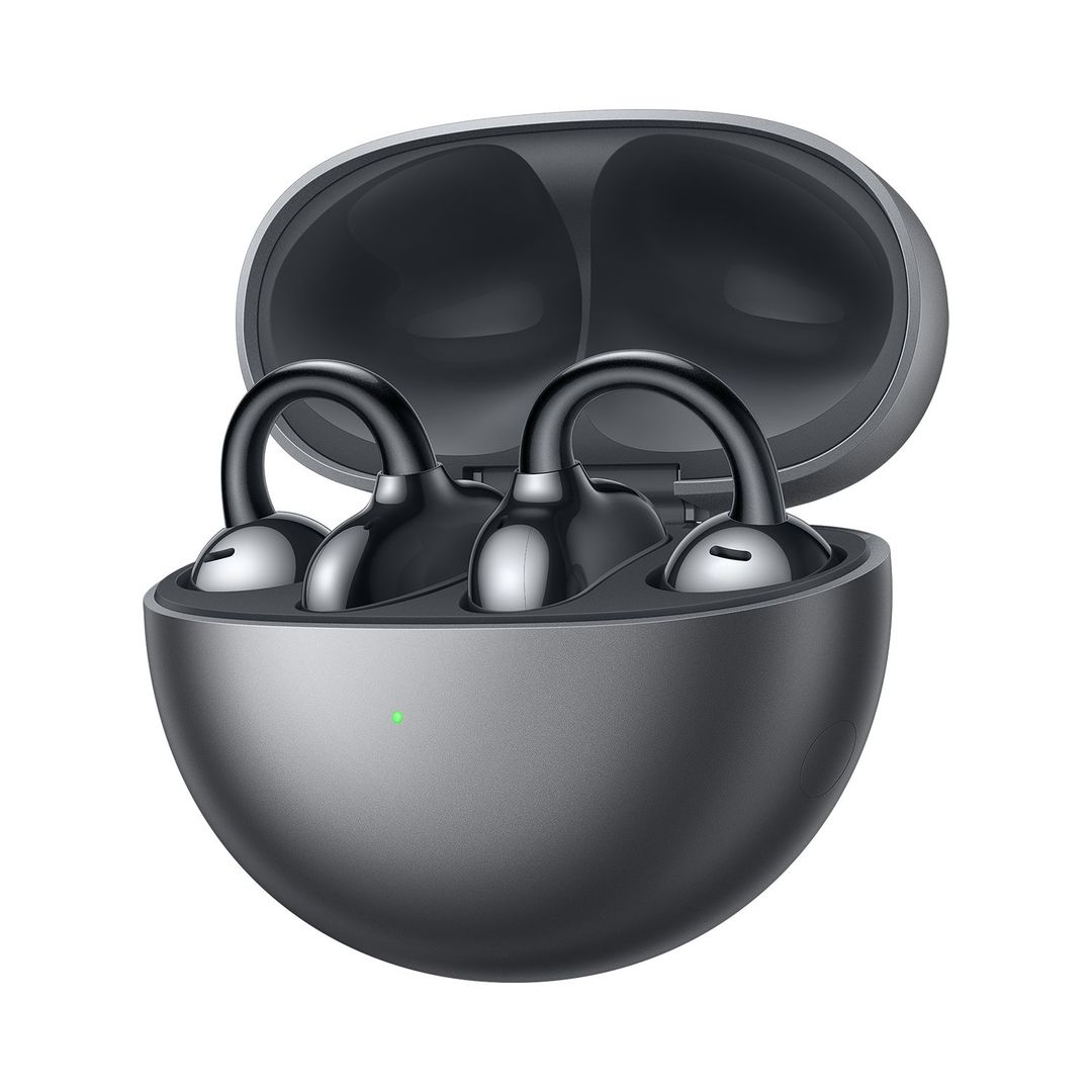 Huawei FreeClip Headset True Wireless Stereo (TWS) Ear-hook Calls/Music USB Type-C Bluetooth Black - Image 1