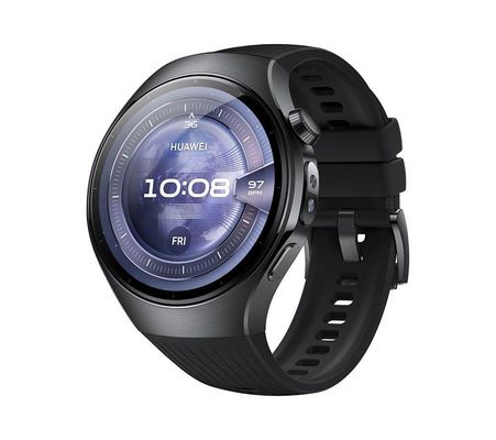 Huawei WATCH 5 3.81 cm (1.5") AMOLED 46 mm Digital 466 x 466 pixels Touchscreen Black Wi-Fi GPS (satellite) - Thumbnail 2