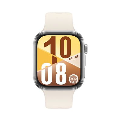 Huawei WATCH FIT 4 4.62 cm (1.82") AMOLED 38 mm Digital 480 x 408 pixels Touchscreen Silver GPS (satellite) - Thumbnail 2