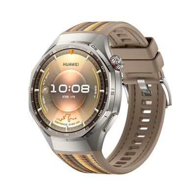 Huawei WATCH GT6 PRO 3.73 cm (1.47") AMOLED 46 mm Digital 466 x 466 pixels Touchscreen Black Titanium GPS (satellite) - Thumbnail 2