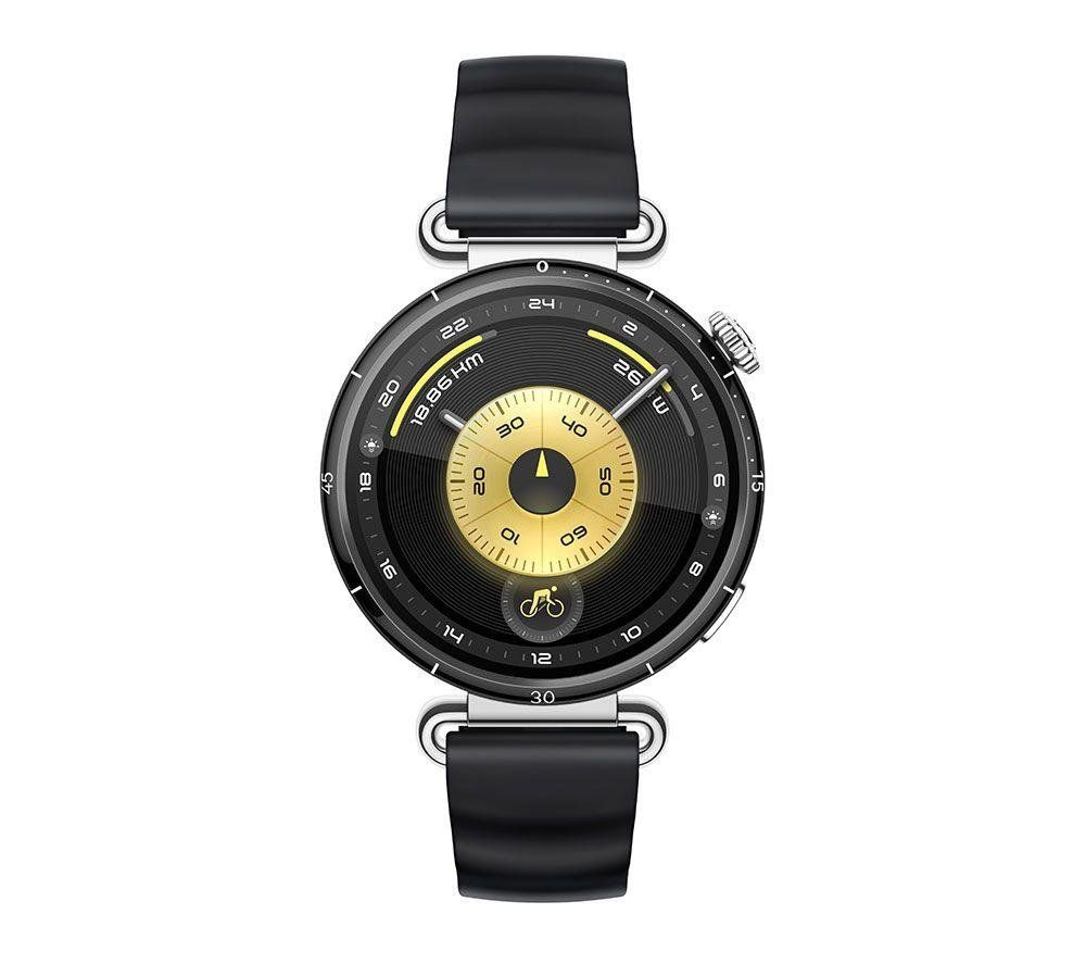 HUAWEI Watch GT 6 - Black, Fluoroelastomer Strap, 41 mm, Black - Image 1