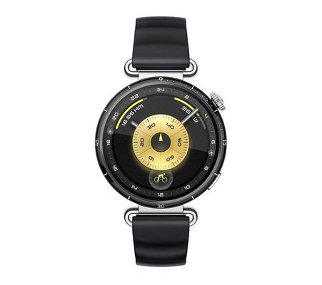 HUAWEI Watch GT 6 - Black, Fluoroelastomer Strap, 41 mm, Black