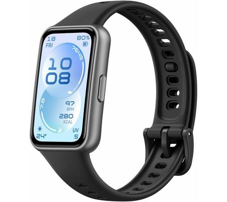 HUAWEI Band 11 Fitness Tracker - Black Fluoroelastomer Strap, Black