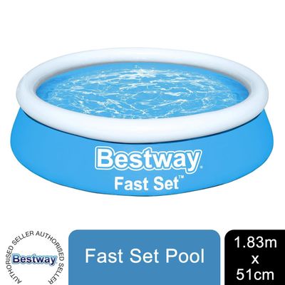 Bestway Fast Set 6' X 20"/1.83M 51Cm Pool | 57392 | Euro Car Parts - Thumbnail 2