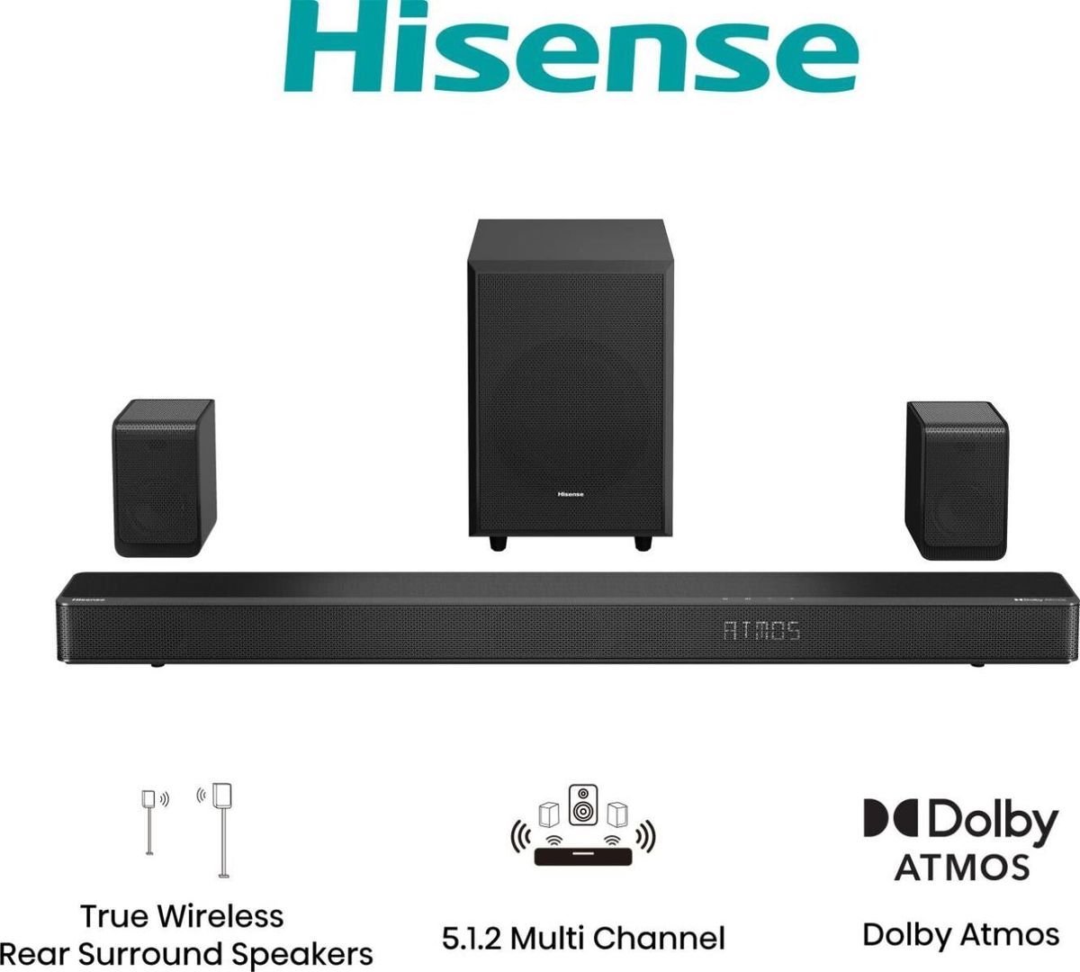 Hisense AX5125H Black 5.1.2 channels 500 W - Image 1