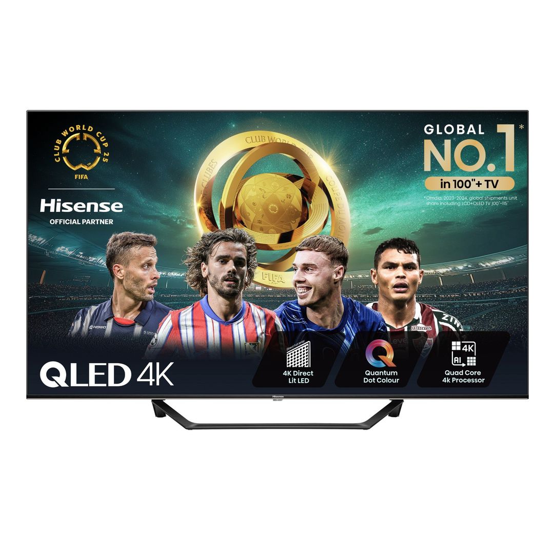 Hisense 50A7NQTUK TV 127 cm (50") 4K Ultra HD Smart TV Wi-Fi Grey 275 cd/m² - Image 1
