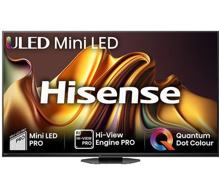 Hisense 75U8NQTUK TV 190.5 cm (75") 4K Ultra HD Smart TV Wi-Fi Grey 3000 cd/m - Thumbnail 2