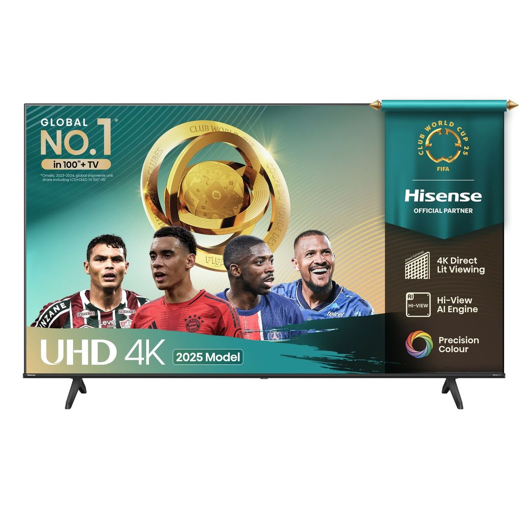 Hisense 58" A6QTUK 4K Ultra HD Smart TV with Freely - Image 1