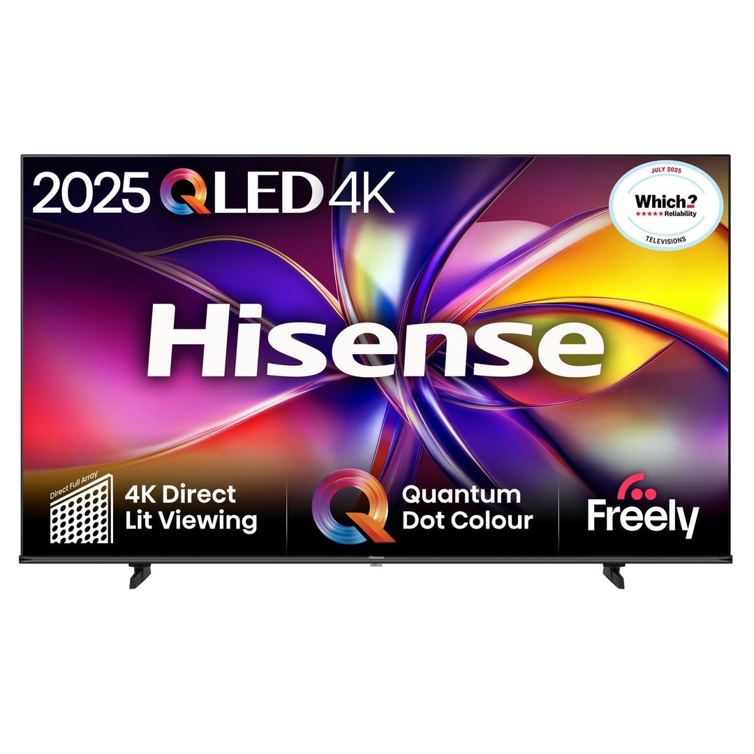 Hisense 55" E78QTUK QLED Smart AI TV with Freely - Image 1