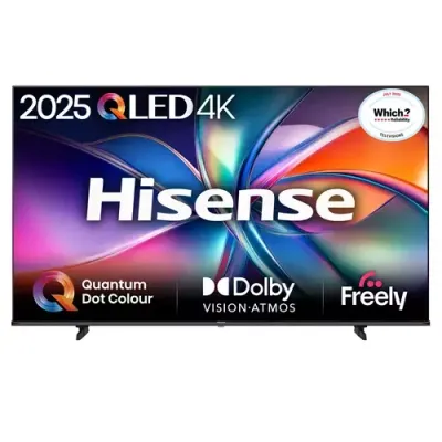 Hisense 58" E7QTUK QLED Smart AI TV with Freely