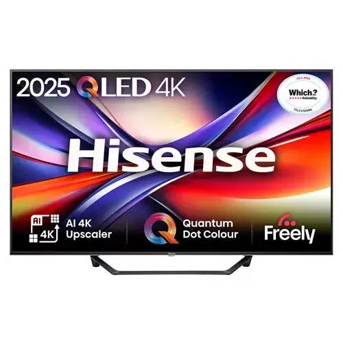 Hisense 43" E7QTUK QLED Smart AI TV with Freely - Image 1