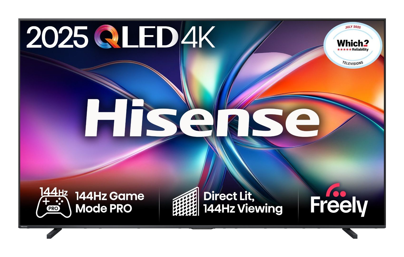 Hisense E7QTUK 98 inch Smart 4K Ultra HD QLED TV - Image 1