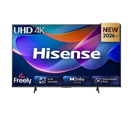 50" HISENSE A6S LED 4K HDR Smart TV with Freely - 50A6STUK, Black
