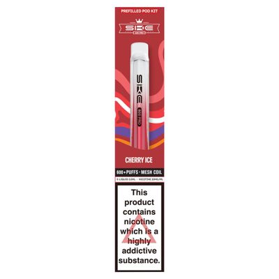 SKE 600 Pro Pre Filled Pod Kit - Cherry Ice - Thumbnail 2