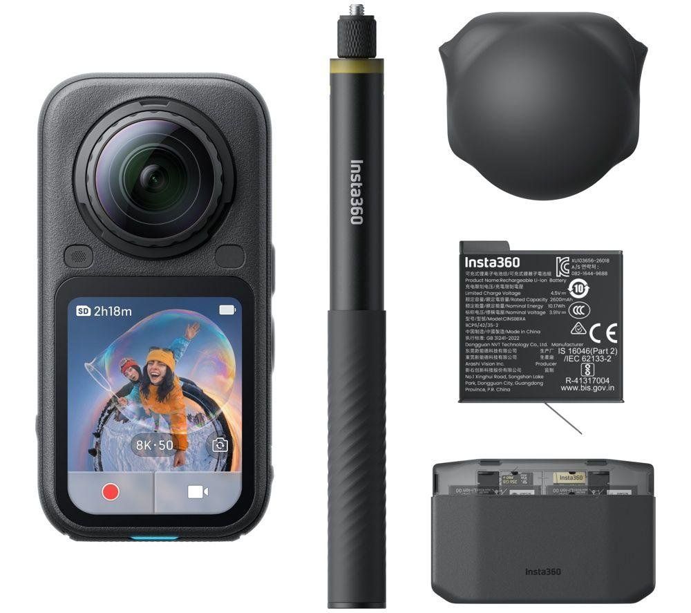 Insta360 X6 Essentials Bundle action sports camera 8K Ultra HD 25.4 / 1.1 mm (1 / 1.1") 195 g - Image 1