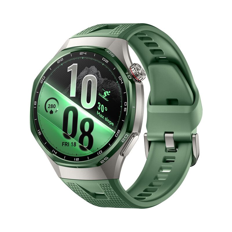 HUAWEI Watch GT 7 Pro - Green with Fluoroelastomer Strap, 46 mm, Green - Image 1