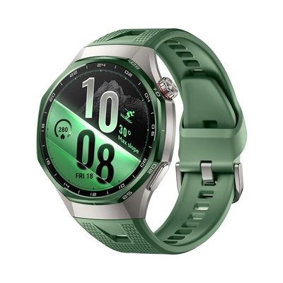 HUAWEI Watch GT 7 Pro - Green with Fluoroelastomer Strap, 46 mm, Green