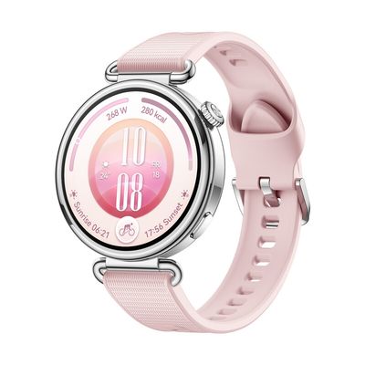 HUAWEI Watch GT 7 - Pink with Fluoroelastomer Strap, 41 mm, Pink