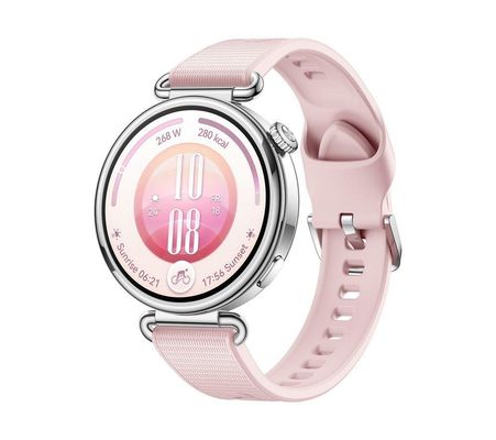 HUAWEI Watch GT 7 - Pink with Fluoroelastomer Strap, 41 mm, Pink - Thumbnail 2