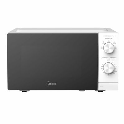 Midea MMOP01MZ-WH 20L Freestanding Solo Microwave Oven 700W White - Thumbnail 2