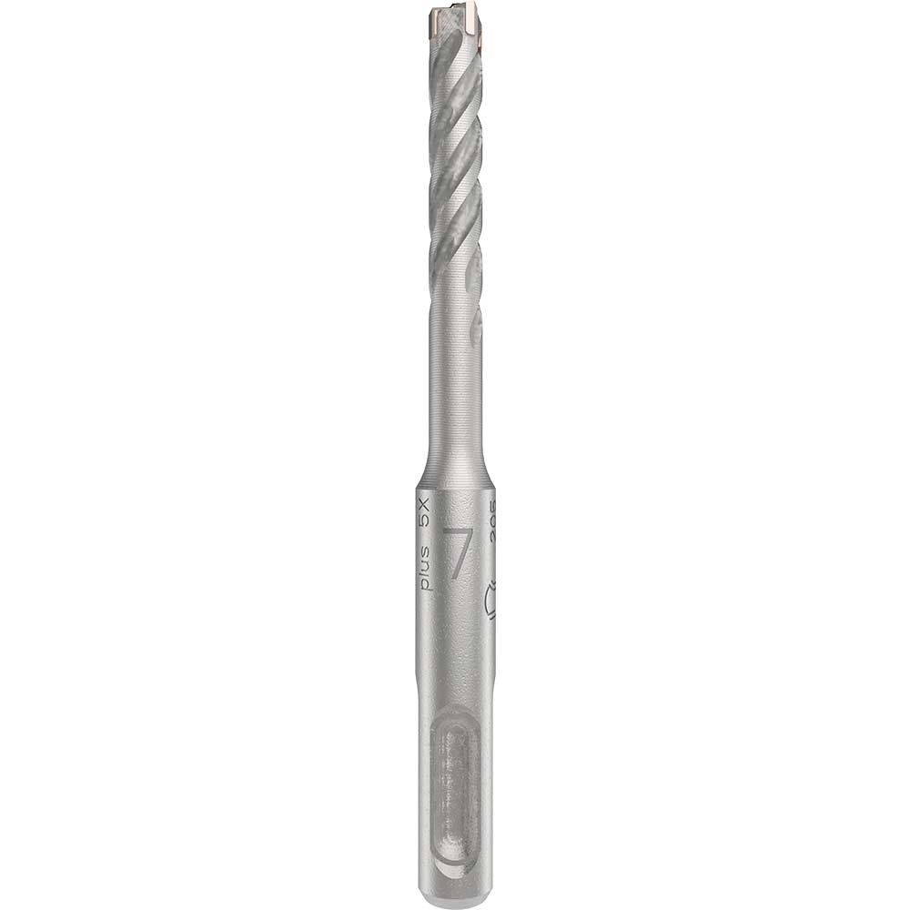 Bosch PRO 5X 4 Cutter Head SDS Plus Masonry Drill Bit 7mm 110mm Pack of 1 - Image 1
