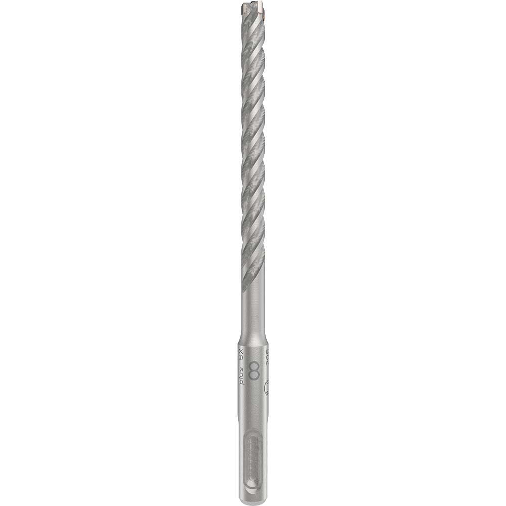 Bosch PRO 5X 4 Cutter Head SDS Plus Masonry Drill Bit 8mm 160mm Pack of 1 - Image 1