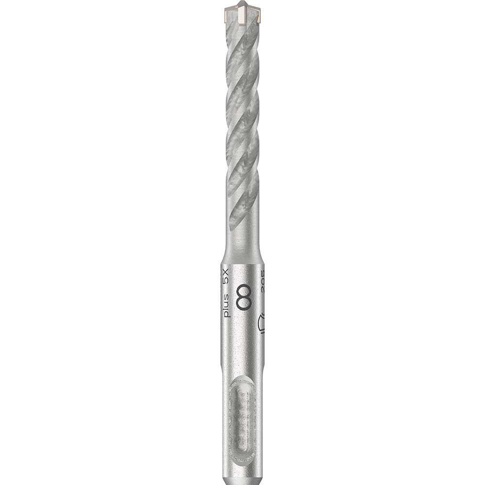 Bosch PRO 5X 4 Cutter Head SDS Plus Masonry Drill Bit 8mm 110mm Pack of 10 - Image 1