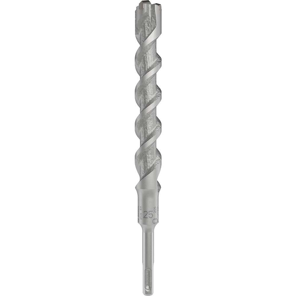 Bosch PRO 5X 4 Cutter Head SDS Plus Masonry Drill Bit 25mm 250mm Pack of 1 - Image 1