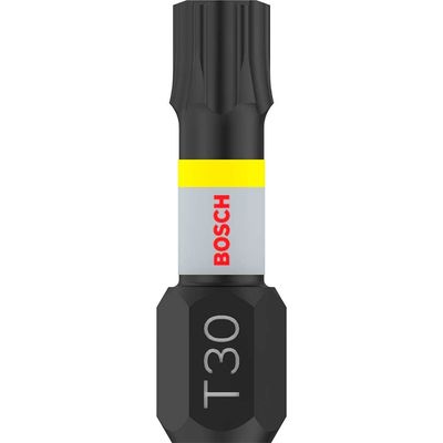 Bosch PRO Impact Control Torsion Torx Screwdriver Bits T30 25mm Pack of 2
