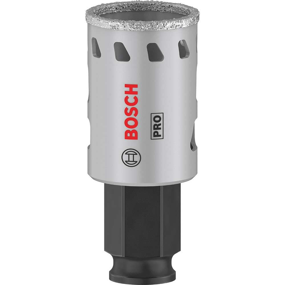 Bosch PRO Power Change Plus Diamond Grit Tile Hole Saw 29mm - Image 1
