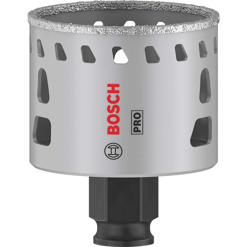 Bosch PRO Power Change Plus Diamond Grit Tile Hole Saw 54mm - Image 1
