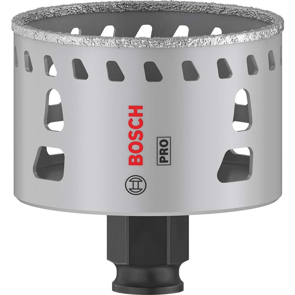 Bosch PRO Power Change Plus Diamond Grit Tile Hole Saw 65mm - Image 1