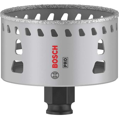 Bosch PRO Power Change Plus Diamond Grit Tile Hole Saw 76mm
