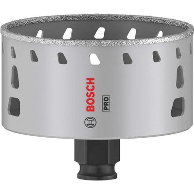Bosch PRO Power Change Plus Diamond Grit Tile Hole Saw 83mm