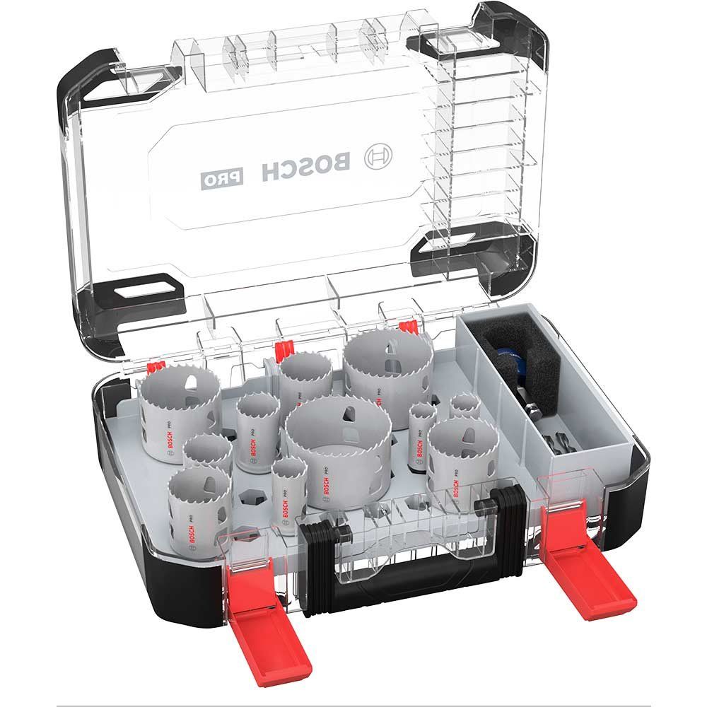 Bosch PRO 14 Piece Multi Material PC Plus Hole Saw Set - Image 1