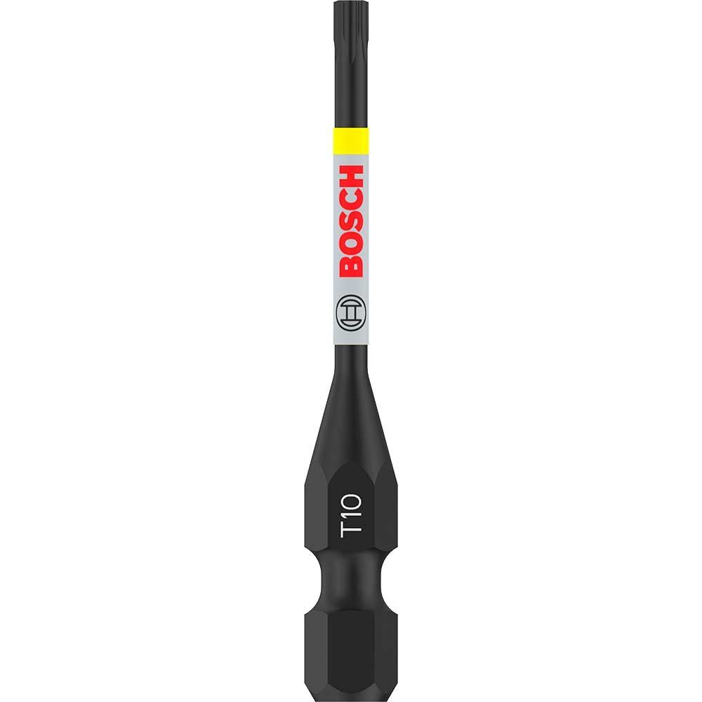 Bosch PRO Torx Impact Screwdriver Bit T10 55mm Pack of 2 - Image 1